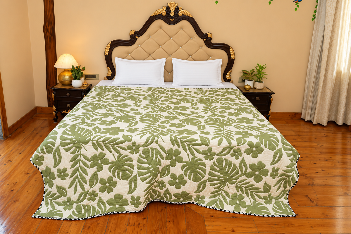 Gulmohar Handcrafted Cotton Quilt