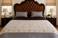 Amber Bloom- Hand Crafted Cotton Quilts