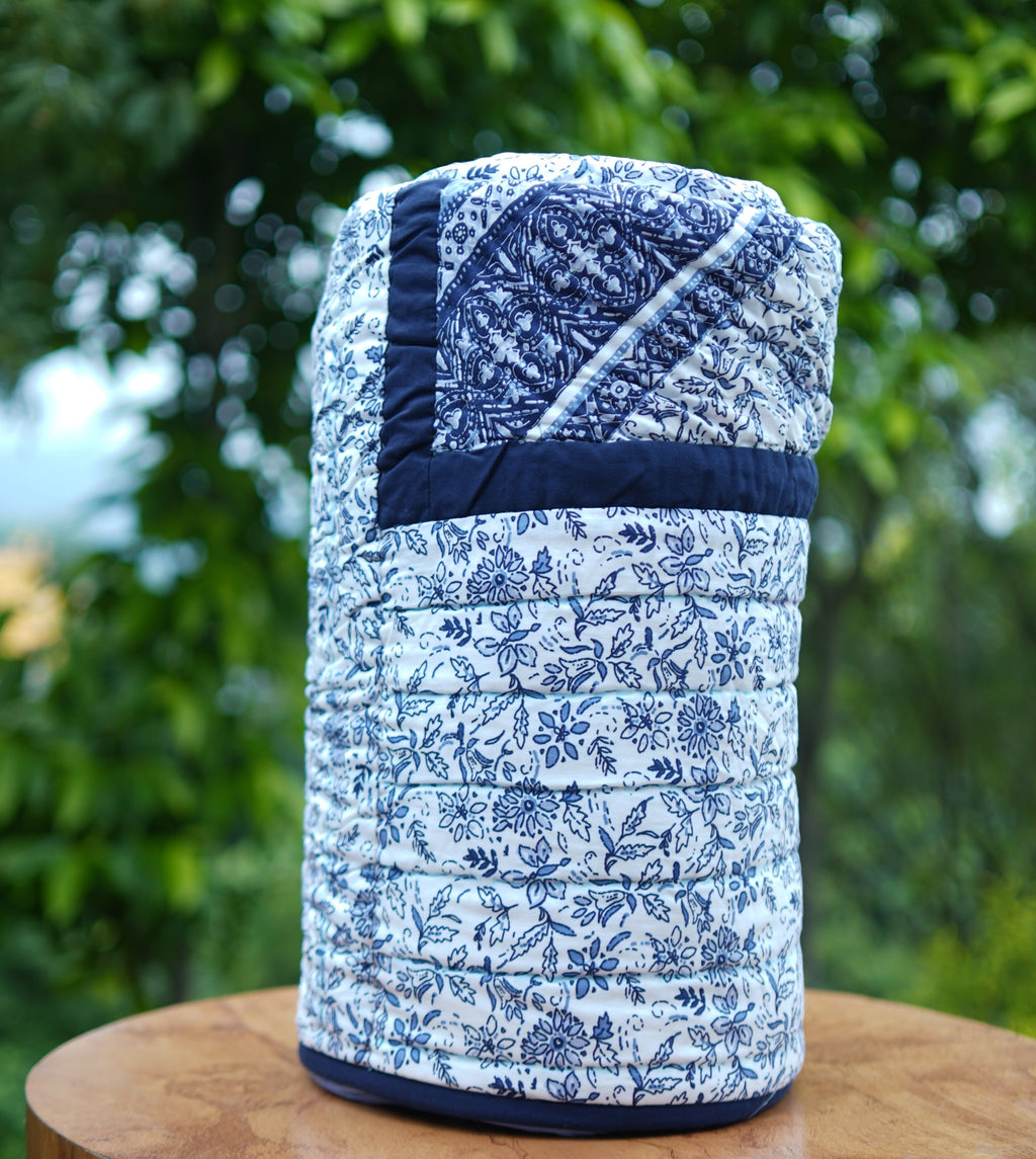 Blue Haven Handcrafted Cotton Quilt
