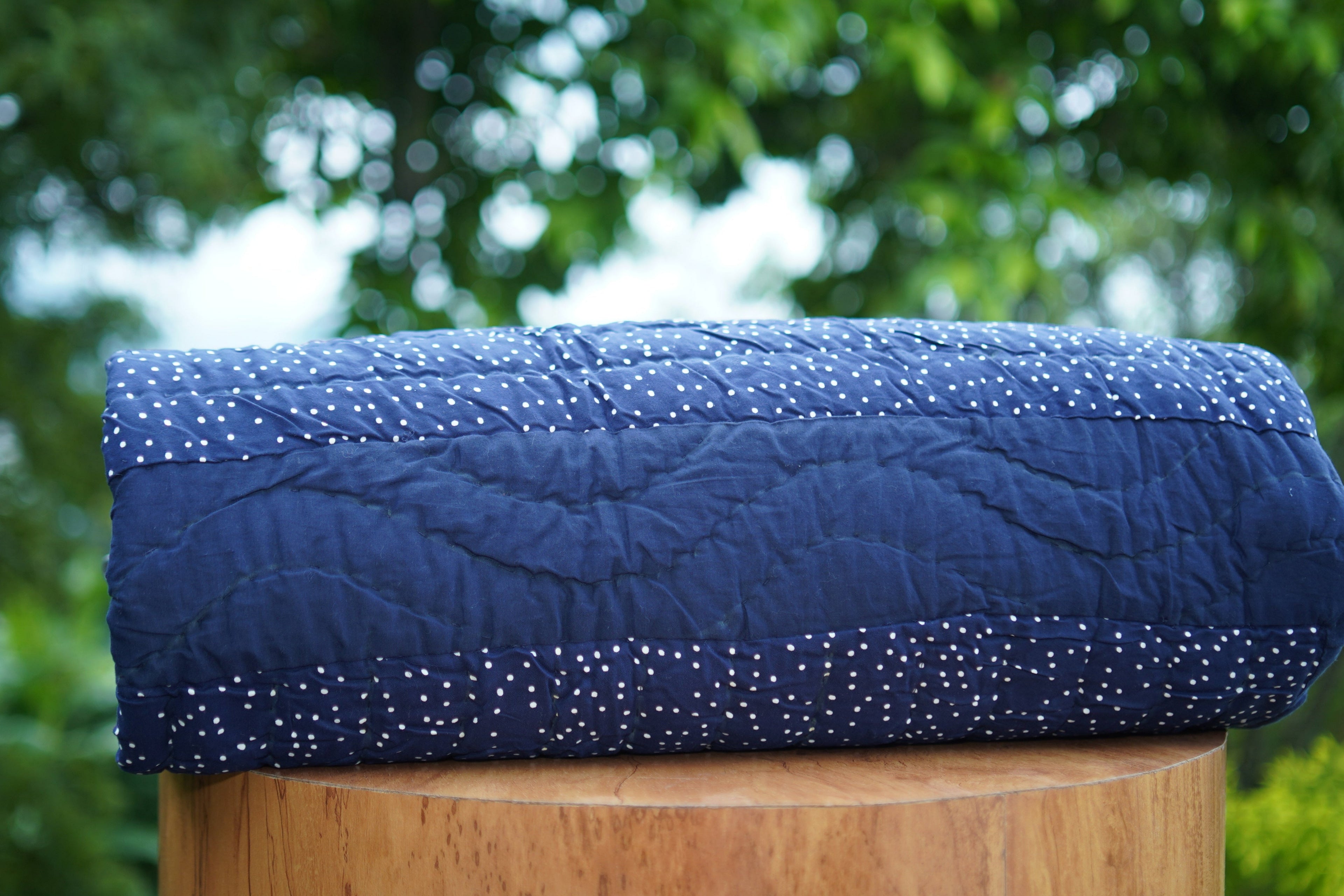 Midnight Dust Handcrafted Cotton Quilt