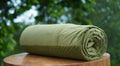 Regal Green Velvet Handcrafted Cotton Quilt